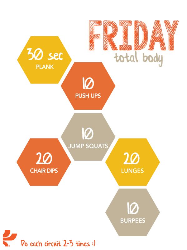 Friday workout