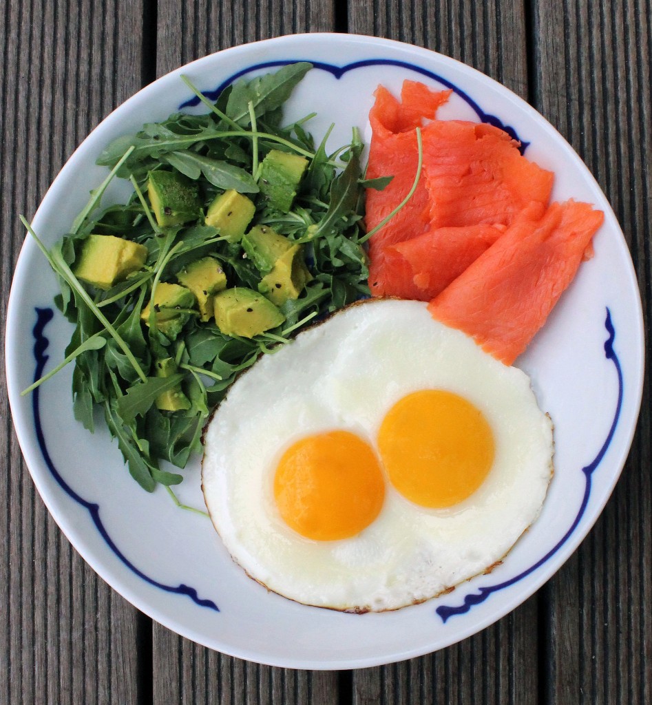 eggs salmon