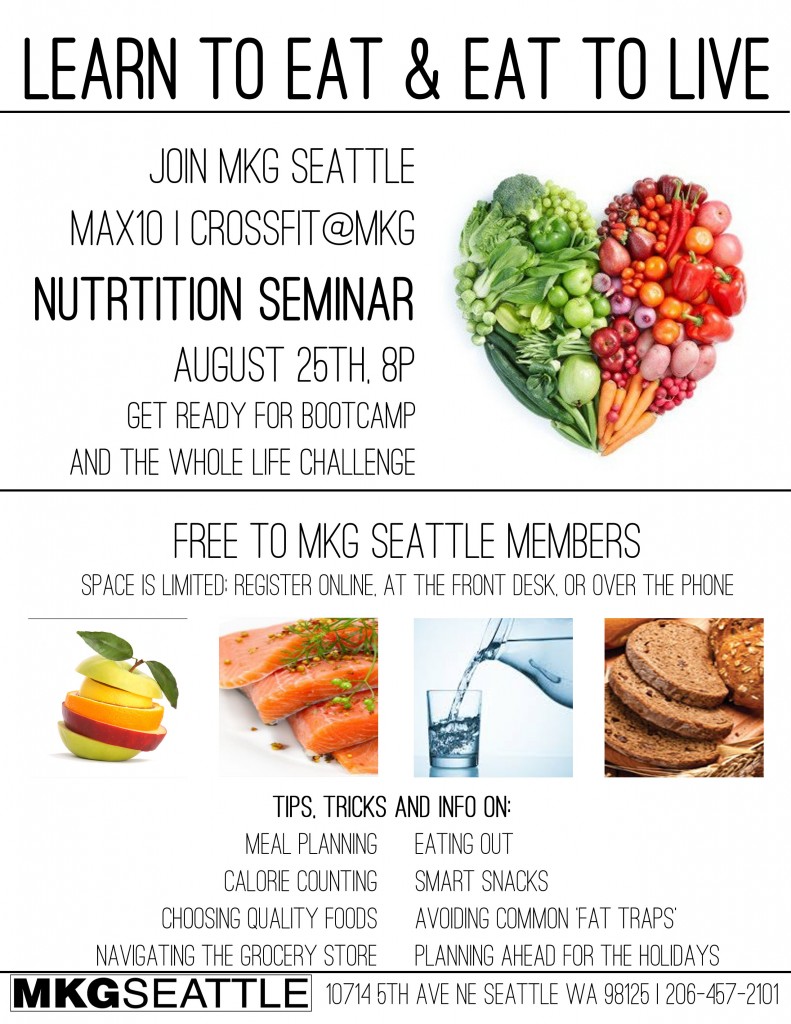 Nutrition Seminar