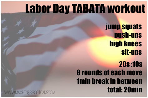 labor day tabata